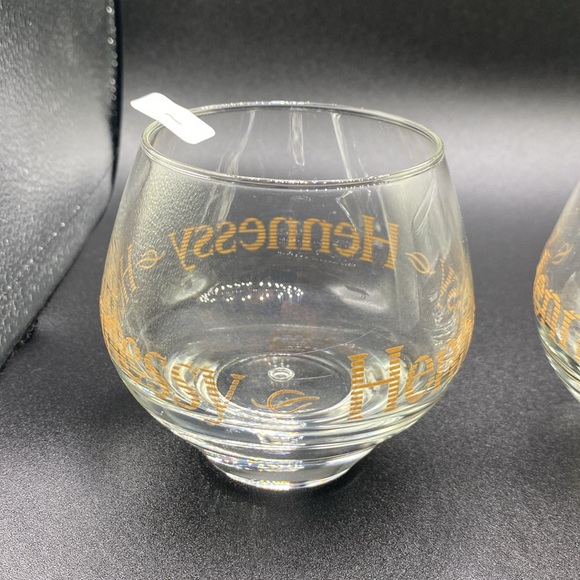 Vintage Hennessy Cognac Snifter Glasses with bubble base Set of 3 - Picture 8 of 13